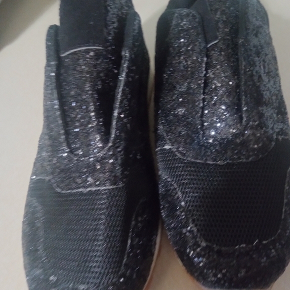 Black glitter Women's Tennis Shoes *NEW* - Picture 4 of 4
